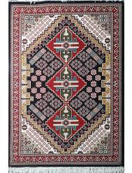 گلیم فرش ماشینی 8 رنگ طرح قشقايی  کد EV129