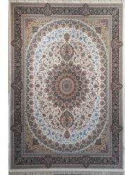 فرش ماشینی  1200 شانه گل برجسته (هايبالك) کد 13008 كرم